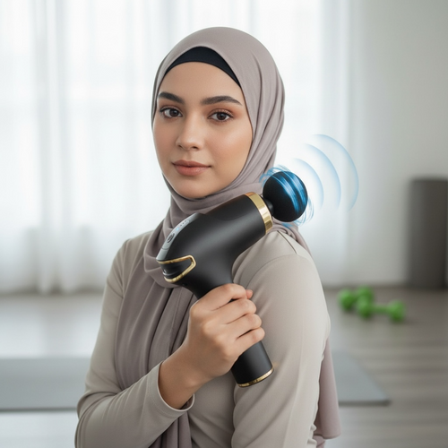 BLD-328 Compact Power Massager – Deep Tissue Cordless Massage Gun (Rechargeable)