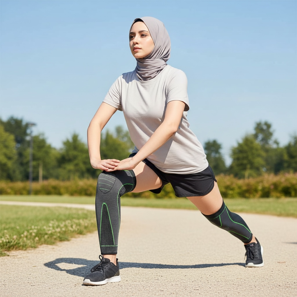 Full Leg Compression Sleeves – Knee Support & Muscle Recovery Brace (Pair)