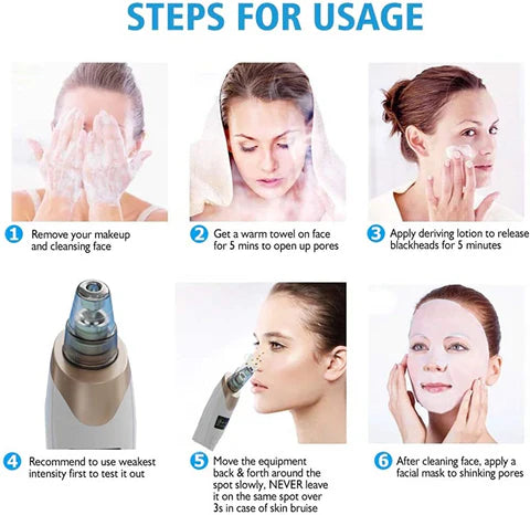 Multifunctional Cleaning Instrument – 4-in-1 Pore & Blackhead Remover in Pakistan