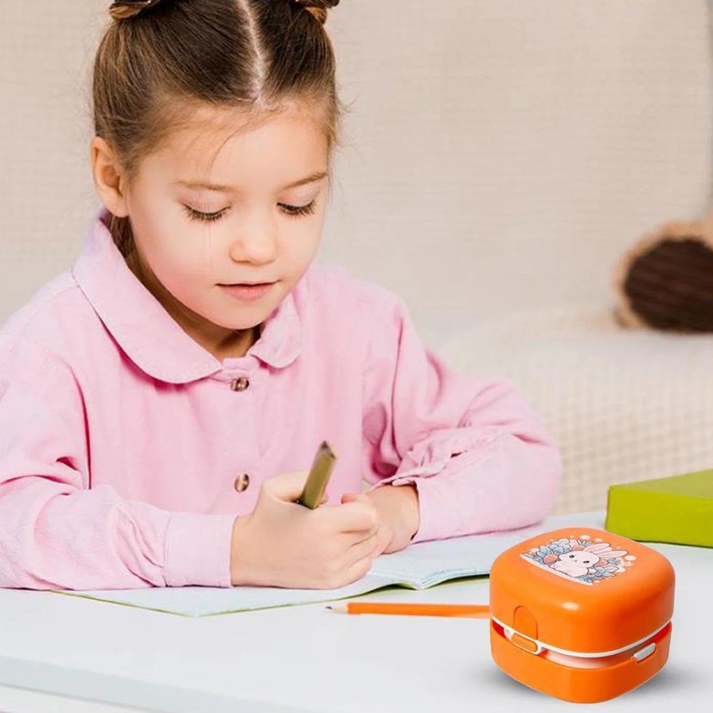 Mini Desktop Vacuum Cleaner – 360° Desk Dust Collector for Office & Home