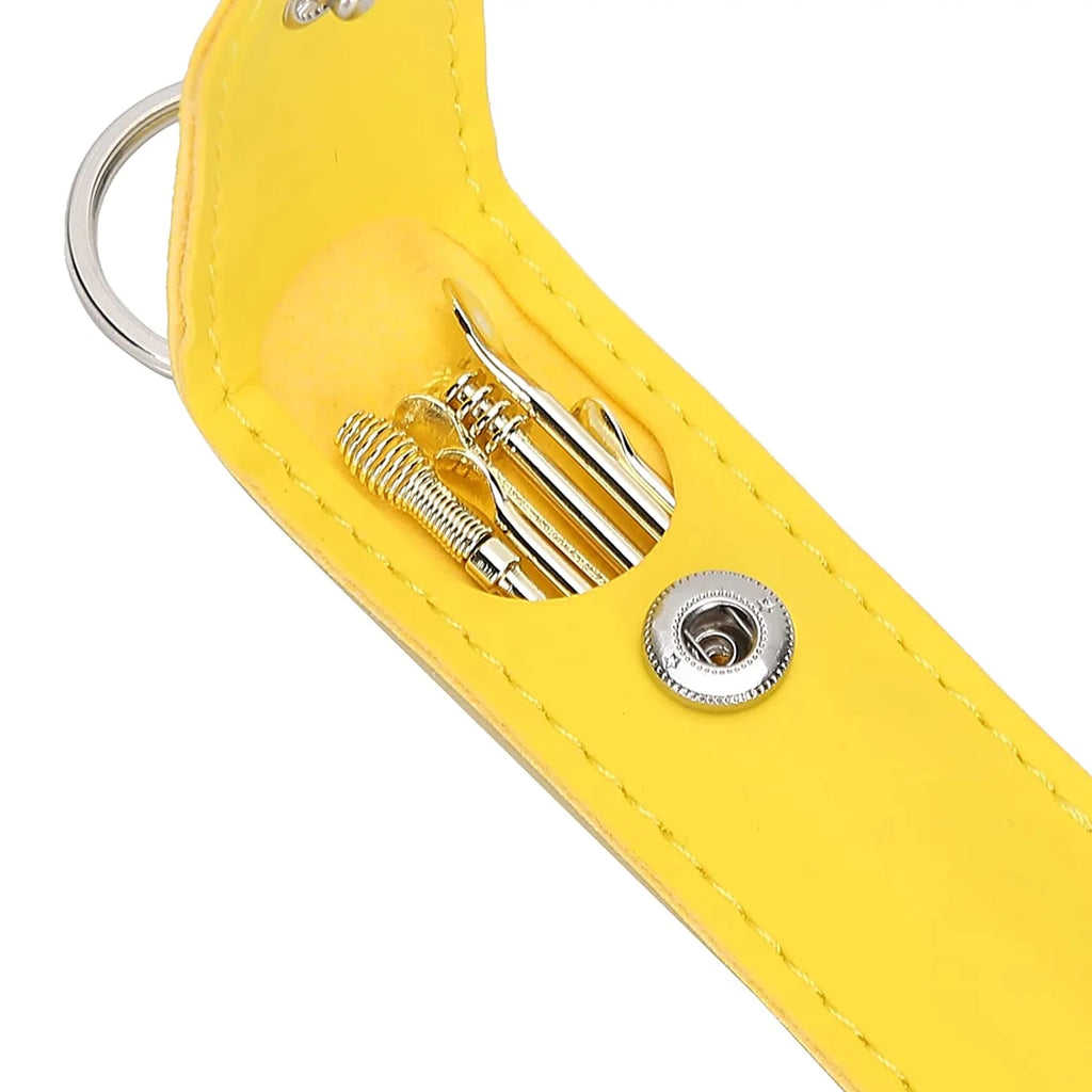 Ear Wax Cleaning Kit – 5 Pcs Stainless Steel Ear Cleaner Set Pakistan