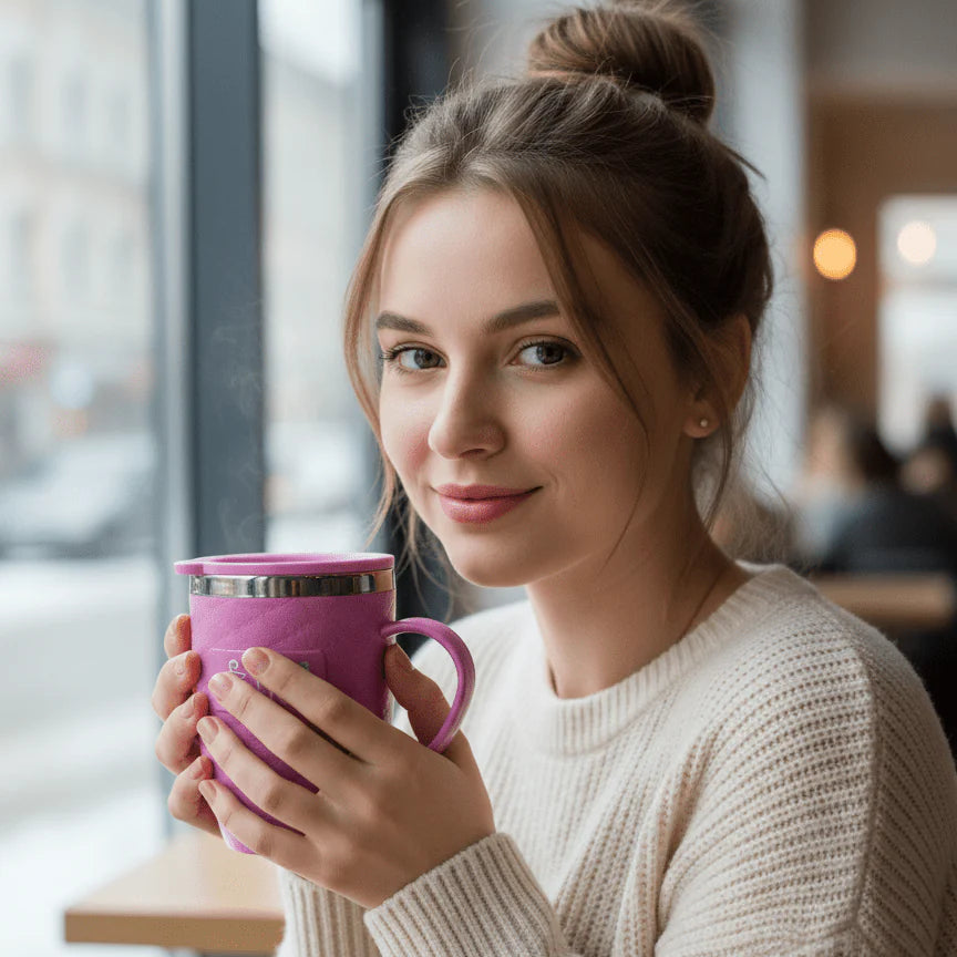 ECO SIP Stainless Steel Coffee Mug – 400ml Insulated Cup Pakistan