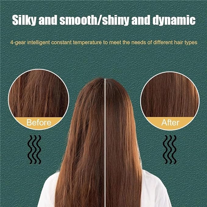 Hair Straightener Comb for Women – Quick Heating & Anti-Frizz Styling Tool (Pakistan)