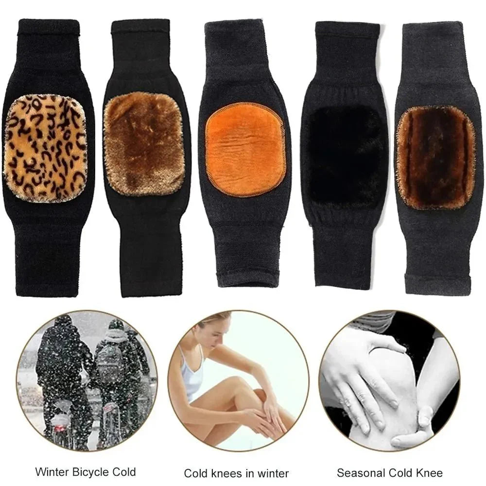 HeatFlex Winter Thermal Knee Pads – Warm Fleece Knee Support Pakistan