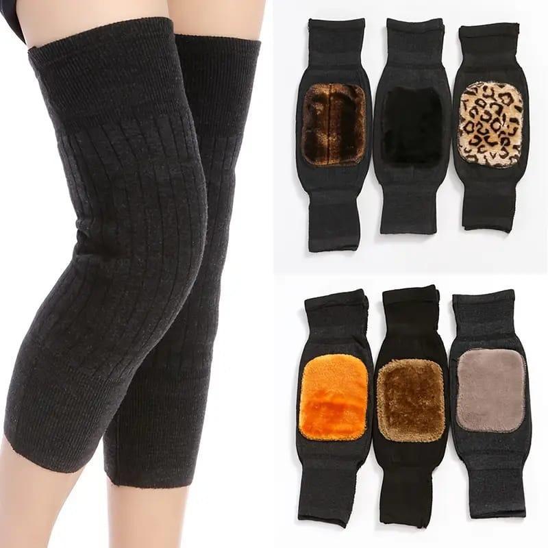 HeatFlex Winter Thermal Knee Pads – Warm Fleece Knee Support Pakistan