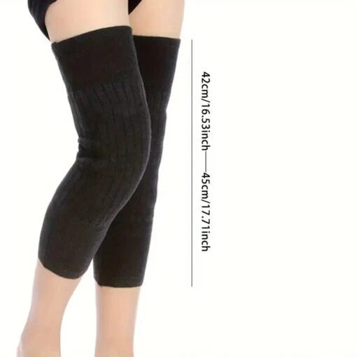 HeatFlex Winter Thermal Knee Pads – Warm Fleece Knee Support Pakistan