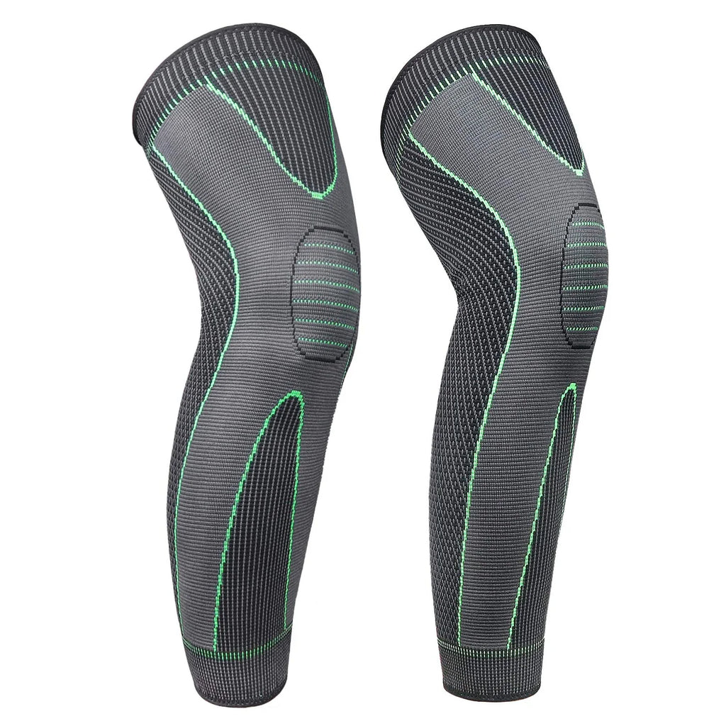 Full Leg Compression Sleeves – Knee Support & Muscle Recovery Brace (Pair)