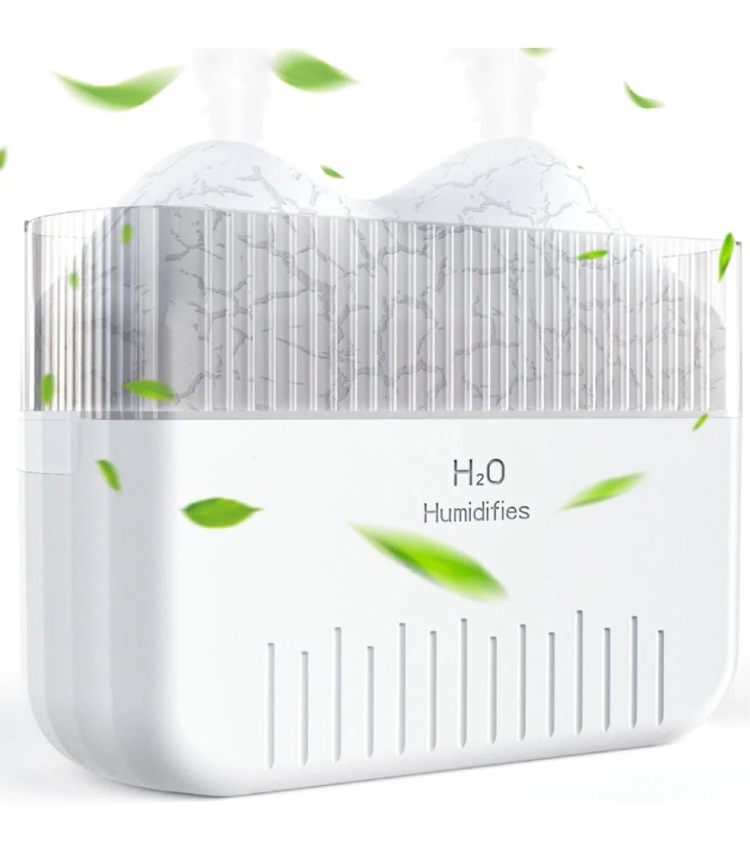 Mini Mountain Mist Humidifier – H2O Double Spray Cool Mist Diffuser Pakistan